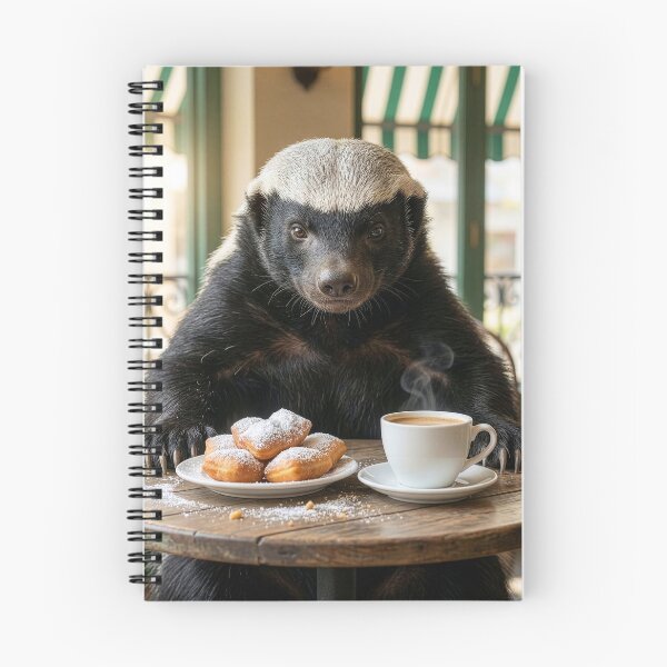 Item preview, Honey Badger Hits the French Quarter, New Orleans designed and sold by Tridentulus.