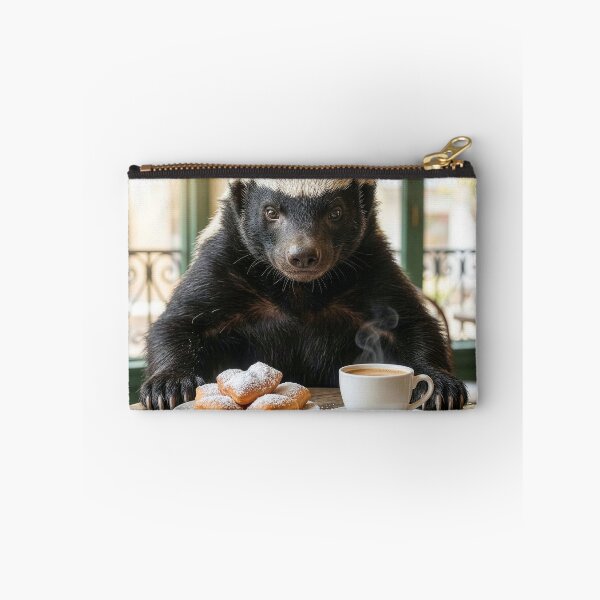 Item preview, Honey Badger Hits the French Quarter, New Orleans designed and sold by Tridentulus.