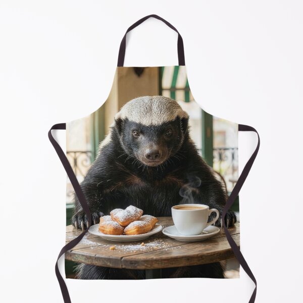 Item preview, Honey Badger Hits the French Quarter, New Orleans designed and sold by Tridentulus.