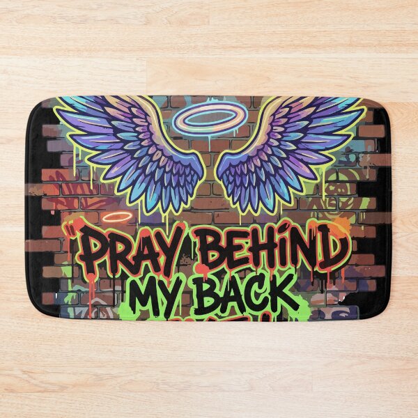 Item preview, pray behind my back faith designed and sold by Uglyandcute.