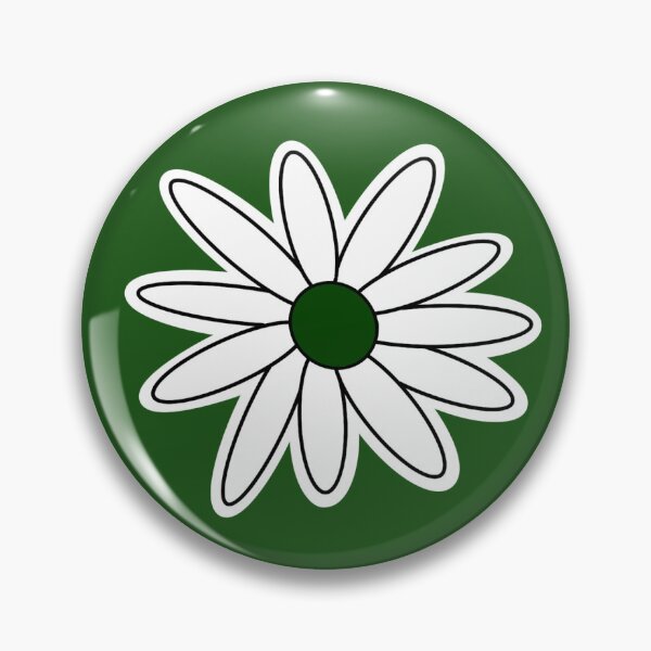 Item preview, College Daisy with White Petals and Green Center designed and sold by depressedmedstu.