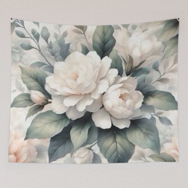 Item preview, Elegant White Gardenias designed and sold by TinCatOutPost.