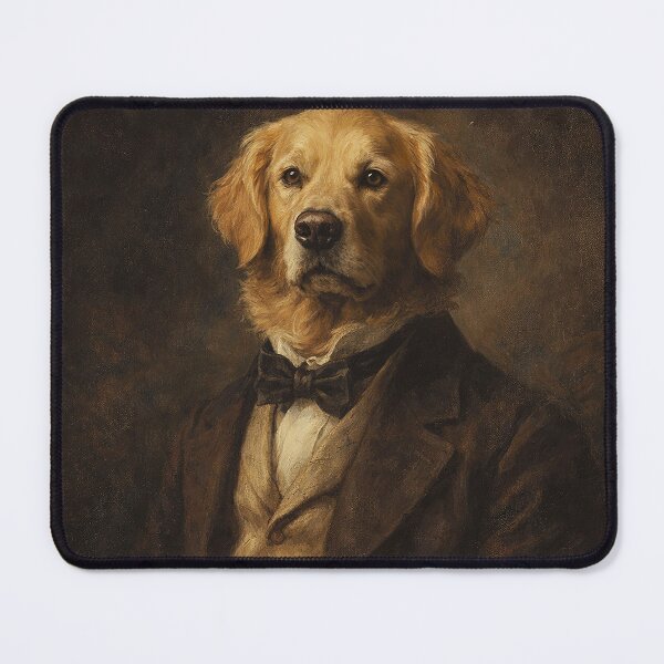 Item preview, Distinguished Gentleman Retriever Portrait designed and sold by Pixel Junkies Studio.