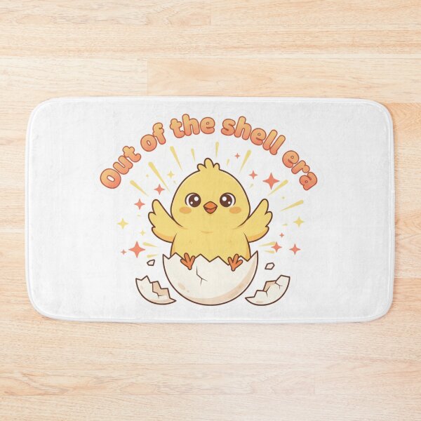 Item preview, She Didn't Hatch! She Made An Entrance! - Kawaii Baby Chick Easter Pun Spring Sticker designed and sold by Han-Chaeyoung.