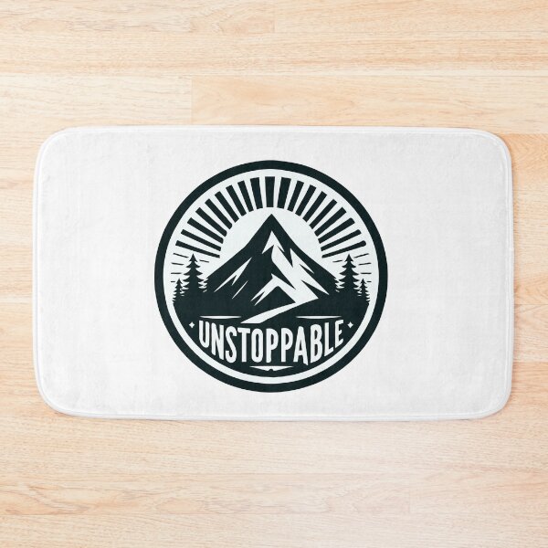 Item preview, Unstoppable Mountain Strength Mindset Design Gift designed and sold by CyfroweMysli.
