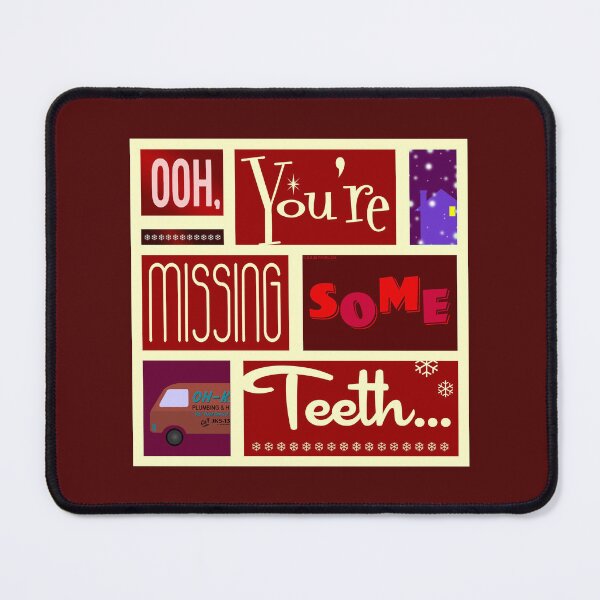 Item preview, Missing Teeth Red designed and sold by Normbot2000.