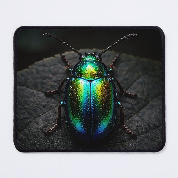 Item preview, Iridescent Jewel Beetle Macro designed and sold by Pixel Junkies Studio.