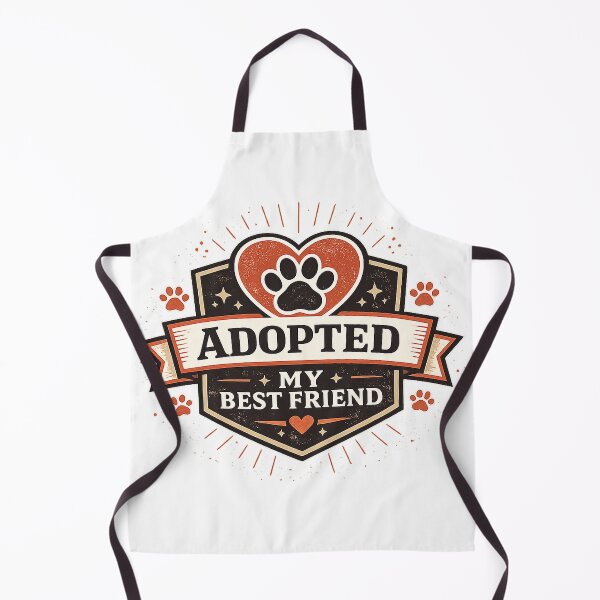 Item preview, Adopted My Best Friend Rescue Dog Adoption Design designed and sold by CLOUTKULT.