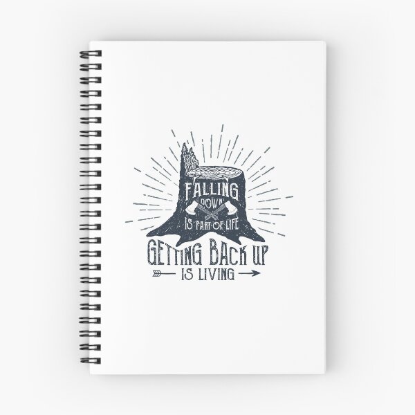 Item preview, Falling Down Is Part Of Life, Getting Back Up Is Living designed and sold by Sloth Astronaut.