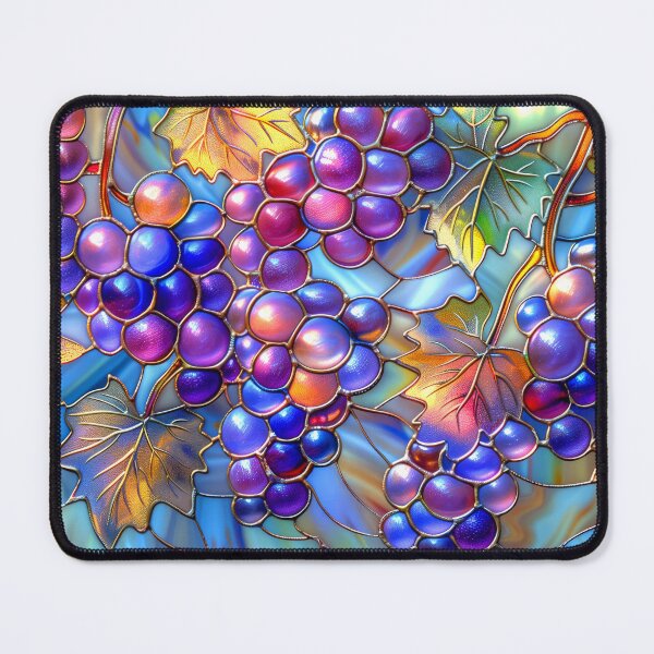 Item preview, Vibrant Grapevine  Stained Glass Design designed and sold by MargaretWiktor.