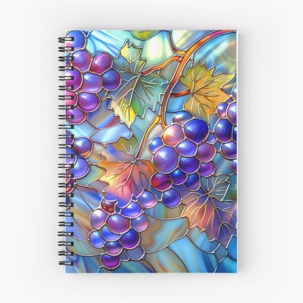 Item preview, Vibrant Grapevine  Stained Glass Design designed and sold by MargaretWiktor.