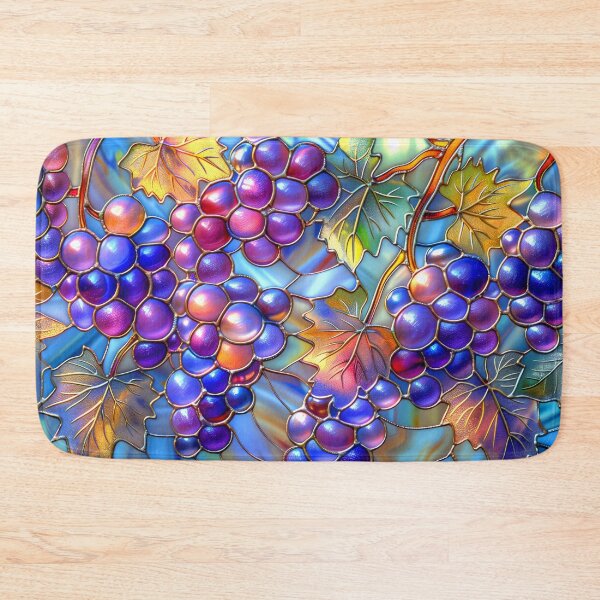 Item preview, Vibrant Grapevine  Stained Glass Design designed and sold by MargaretWiktor.