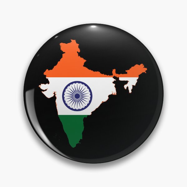 Item preview, Flag Map of India designed and sold by DreamBrushy.