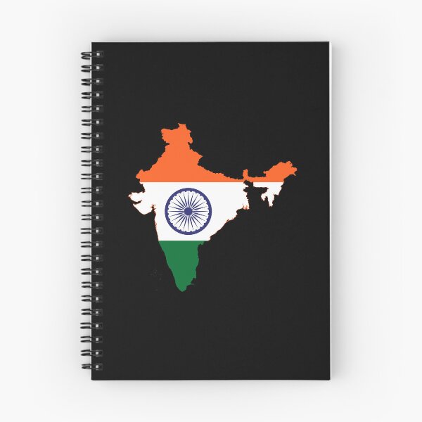 Item preview, Flag Map of India designed and sold by DreamBrushy.