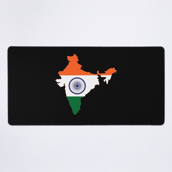 Item preview, Flag Map of India designed and sold by DreamBrushy.