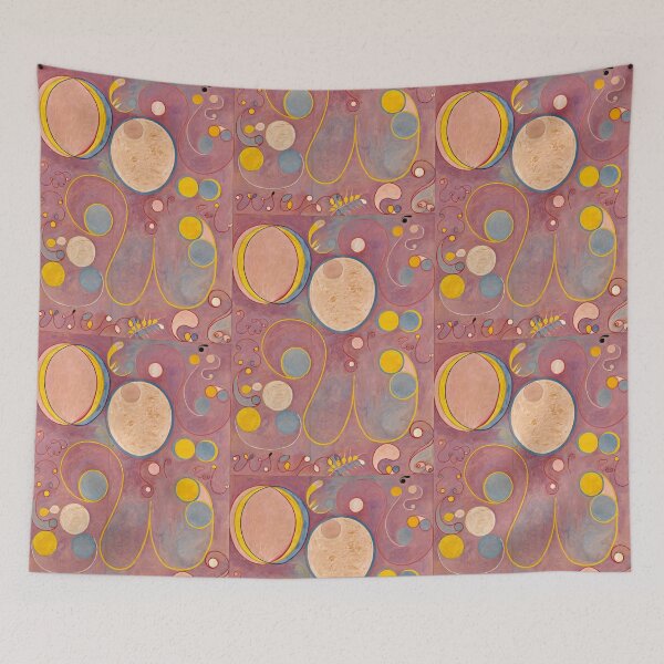 Item preview, Hilma af Klint Inspired Abstract Spiritual Art | Sacred Geometry & Symbolic Modernism designed and sold by Bondira-Spono.
