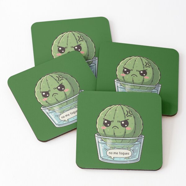 Item preview, Don't Touch Me Cactus designed and sold by Ecosetereos.