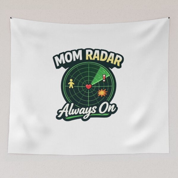 Item preview, Mom Radar Always On Shirt – Funny Mom Life Tee, Smart Motherhood Humor Gift designed and sold by Line-Mood1⭐️⭐️⭐️⭐️⭐️.