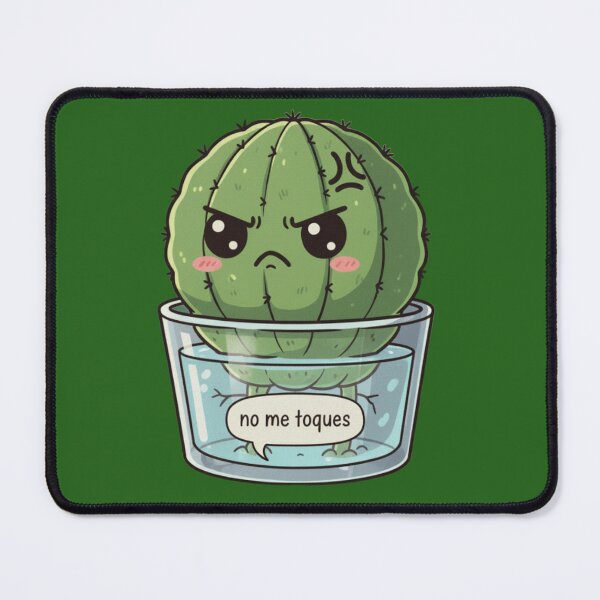 Item preview, Don't Touch Me Cactus designed and sold by Ecosetereos.