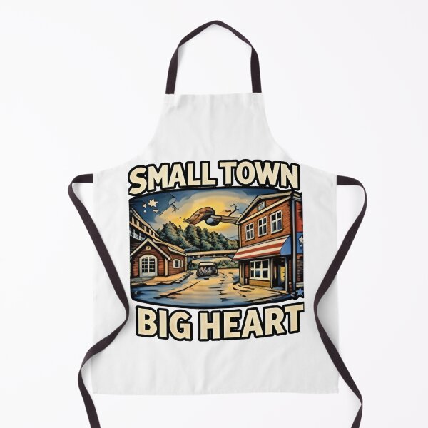 Item preview, Small Town Big Heart Community Art designed and sold by Ladys-Gents.