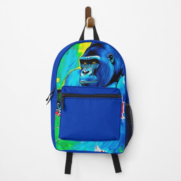 Item preview, Gorilla with baby gorilla colorful abstract designed and sold by LioTou.