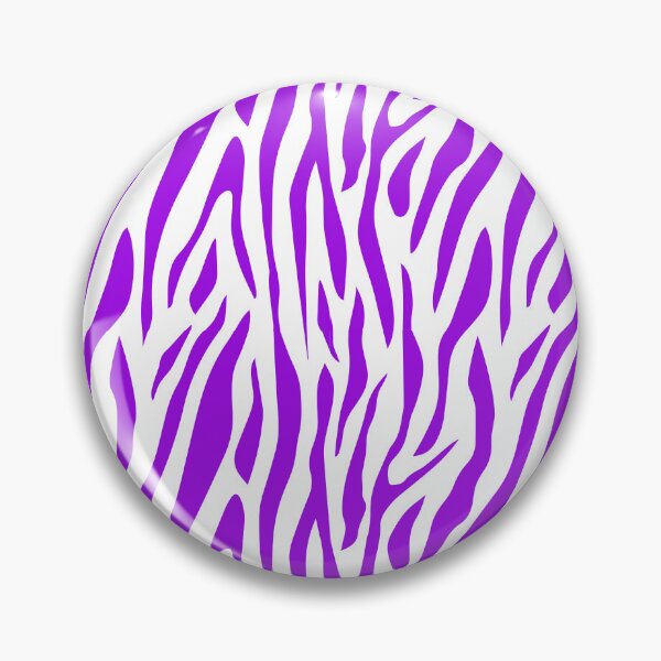 Item preview, mcbling purple and white tiger zebra print designed and sold by quinnhopp.
