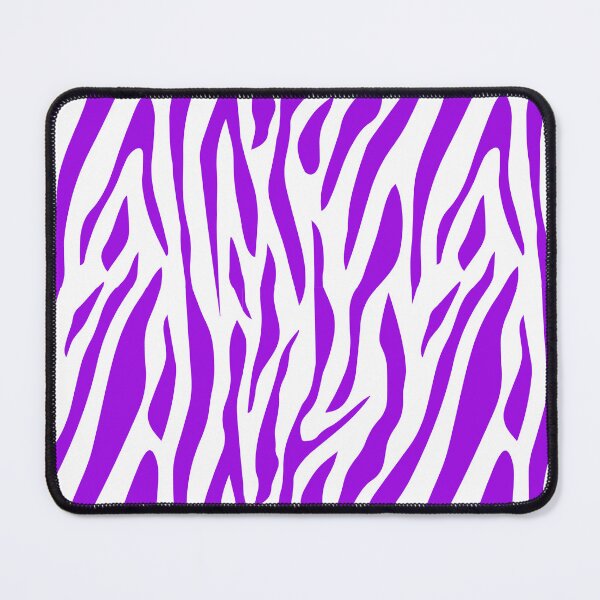 Item preview, mcbling purple and white tiger zebra print designed and sold by quinnhopp.