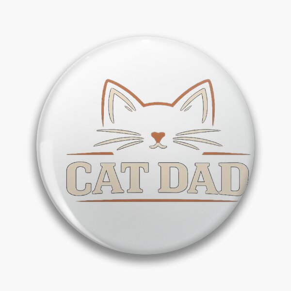 Artikelvorschau, Cat Dad Minimalist Cat Lover Gift Design entworfen und verkauft von CLOUTKULT.