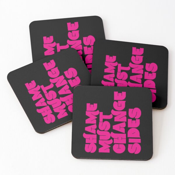 Item preview, Shame must change sides - pink designed and sold by kobyakov.