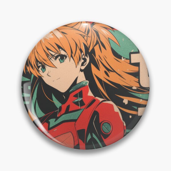 Item preview, Vintage Teal Asuka designed and sold by AnimeArsenalPrints.