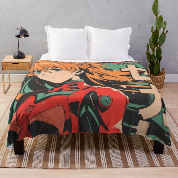 Item preview, Vintage Teal Asuka designed and sold by AnimeArsenalPrints.