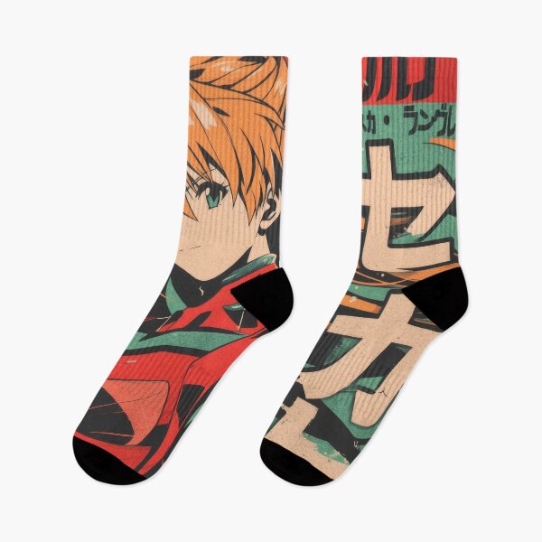 Item preview, Vintage Teal Asuka designed and sold by AnimeArsenalPrints.