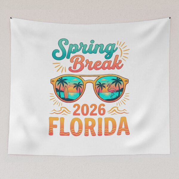Item preview, Spring Break 2026 Florida Flamingo Design designed and sold by DariaOltes.