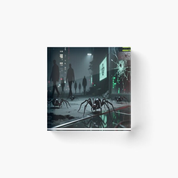 Item preview, Shadows in the City – The Silent Invasion designed and sold by KINSPIREWOLFBAT.