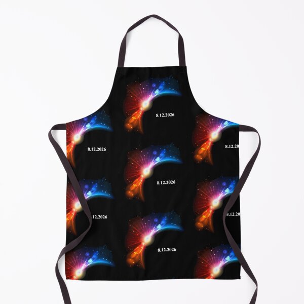 Item preview, total solar eclipse August 12, 2026 black rainbow designed and sold by Gossip Rag.