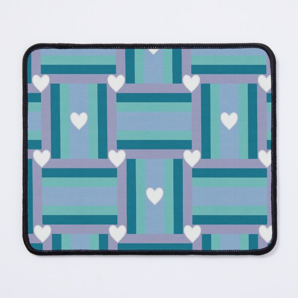 Item preview, Lavender Sky Stripes & Hearts designed and sold by lexbeokay.
