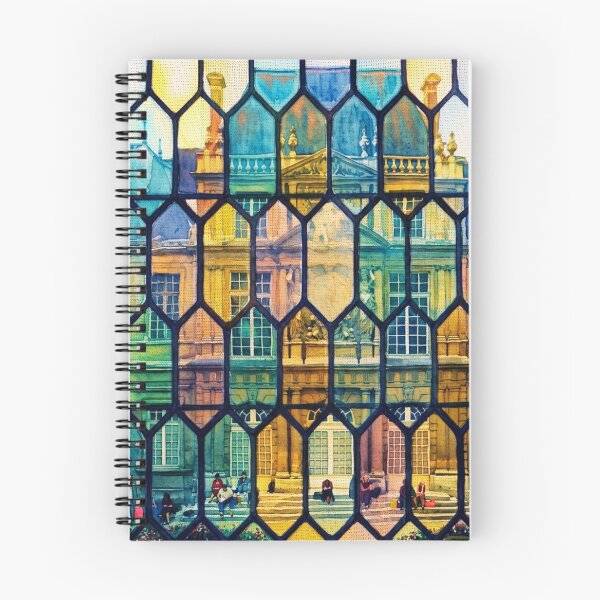 Item preview, The World in Panes - European Palace Watercolor Art Print designed and sold by DunnDunnDunnDunn.