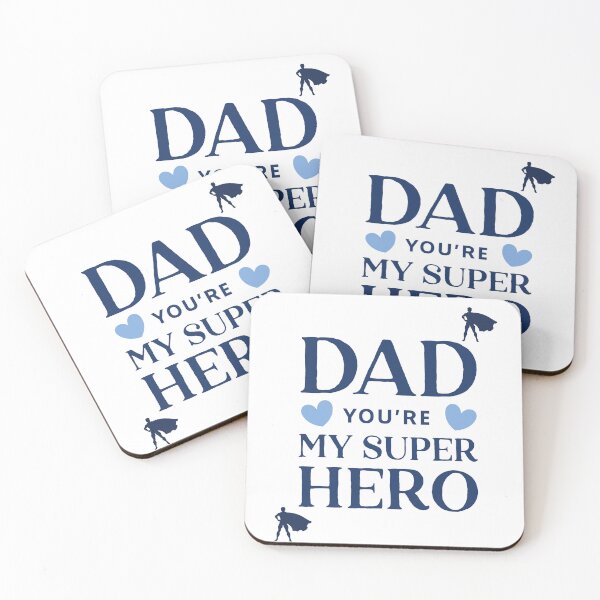 Aperçu de l'œuvre ?Dad You Are My Super Hero créée et vendue par FunSticky14.