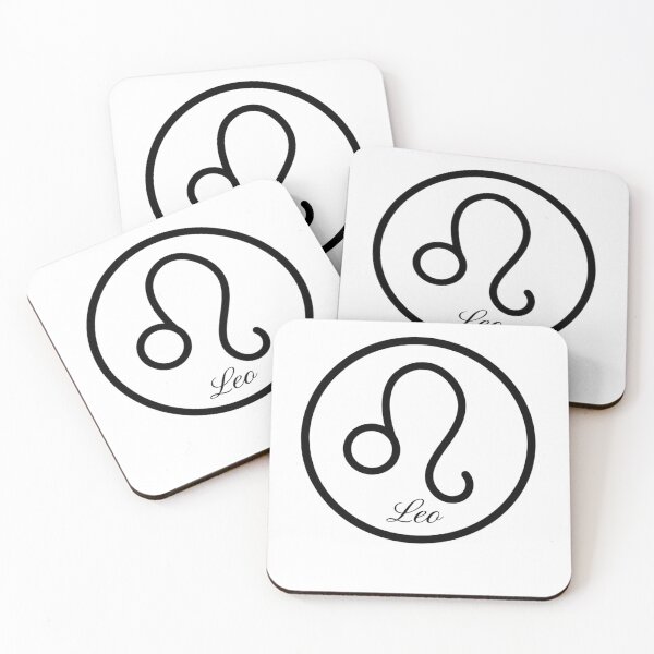 Item preview, Leo Zodiac Sign - Minimalist Circular Symbol designed and sold by ESENIC.