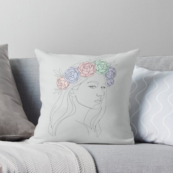 Item preview, Beautiful Woman No. 2: Minimalist Fine Line Portrait designed and sold by NoraStudioArt.