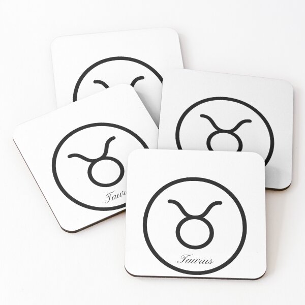 Item preview, Taurus Zodiac Sign - Minimalist Circular Symbol designed and sold by ESENIC.