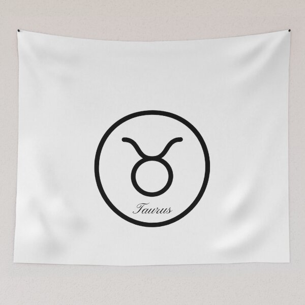 Item preview, Taurus Zodiac Sign - Minimalist Circular Symbol designed and sold by ESENIC.