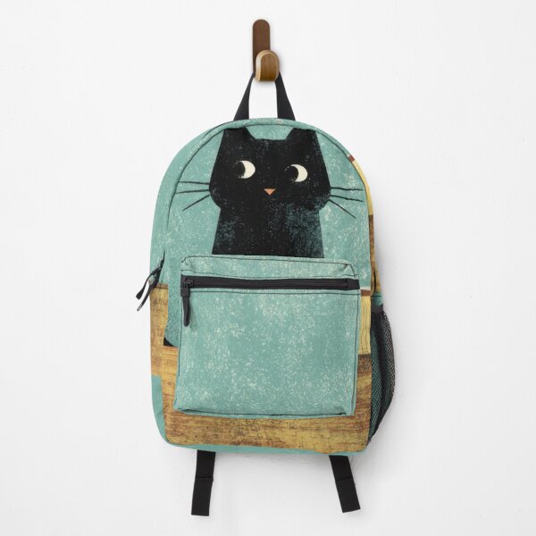 Item preview, Black cat with a cup on a table designed and sold by anytka.