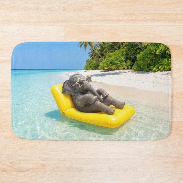 Item preview, Baby Elephant in a Tropical Paradise designed and sold by Tridentulus.