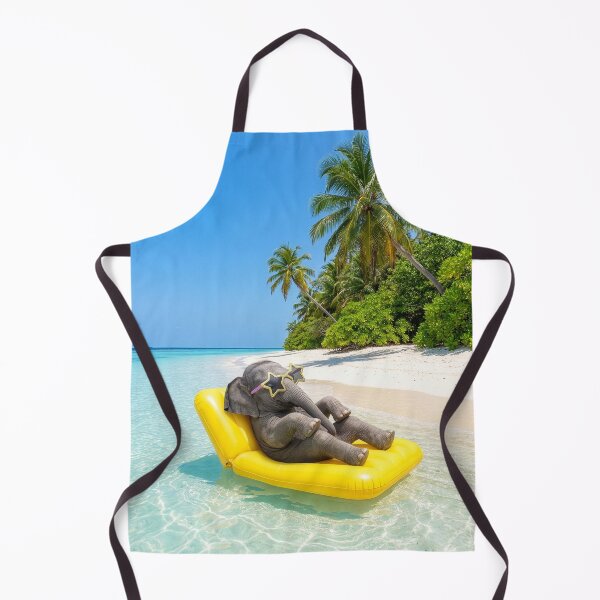 Item preview, Baby Elephant in a Tropical Paradise designed and sold by Tridentulus.
