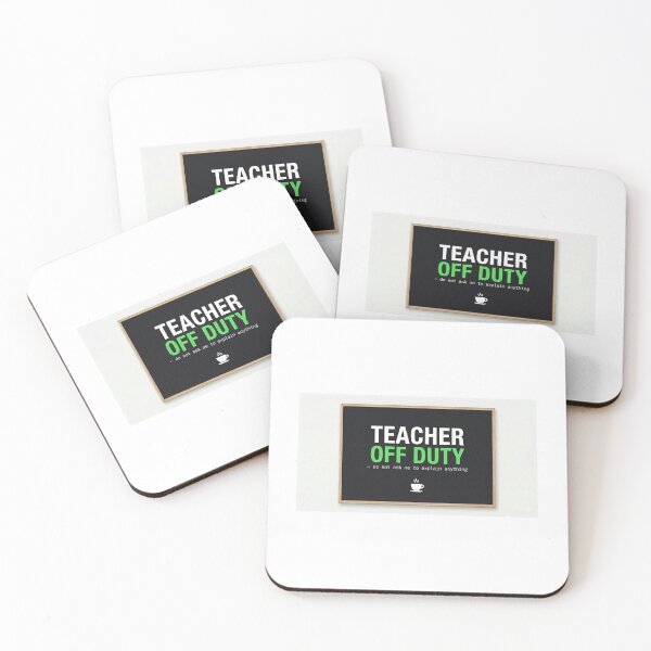 Item preview, Teacher Off Duty – Funny Teacher T-Shirt Gift for Teachers designed and sold by Petringo.