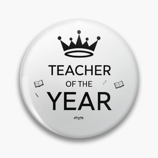Item preview, Teacher Of The Year Award Design – Best Teacher Appreciation Gift designed and sold by CyfroweMysli.