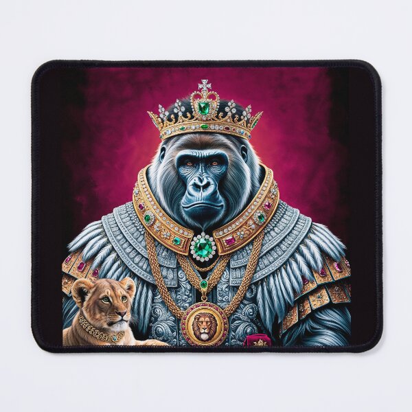 Item preview, Gorilla king with lion cub as foster father designed and sold by LioTou.