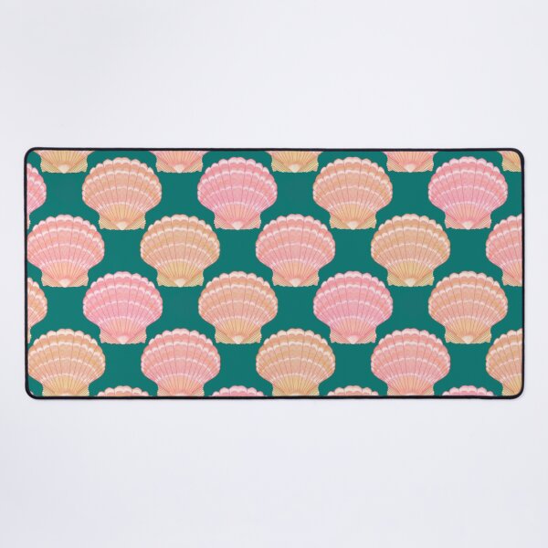 Item preview, Hawaiian Sunrise Shells on Dark  Green designed and sold by PD-Coastal.