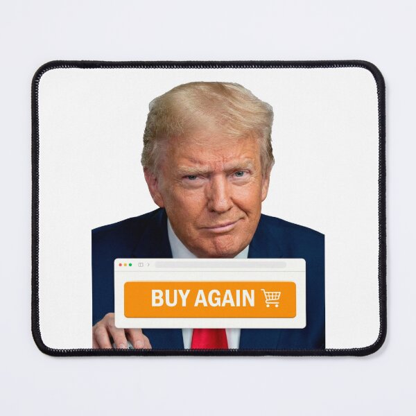 Item preview, Buy Again – Political Power and Consumer Culture Illustration designed and sold by WallaceSilvaART.